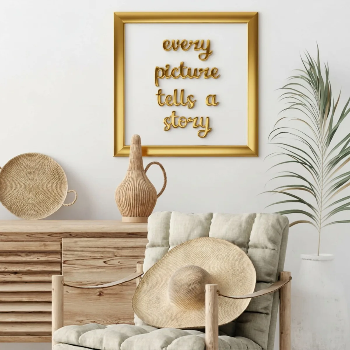 Every Picture Tells a Story – Laser-Cut Birch Plywood Wall Decor