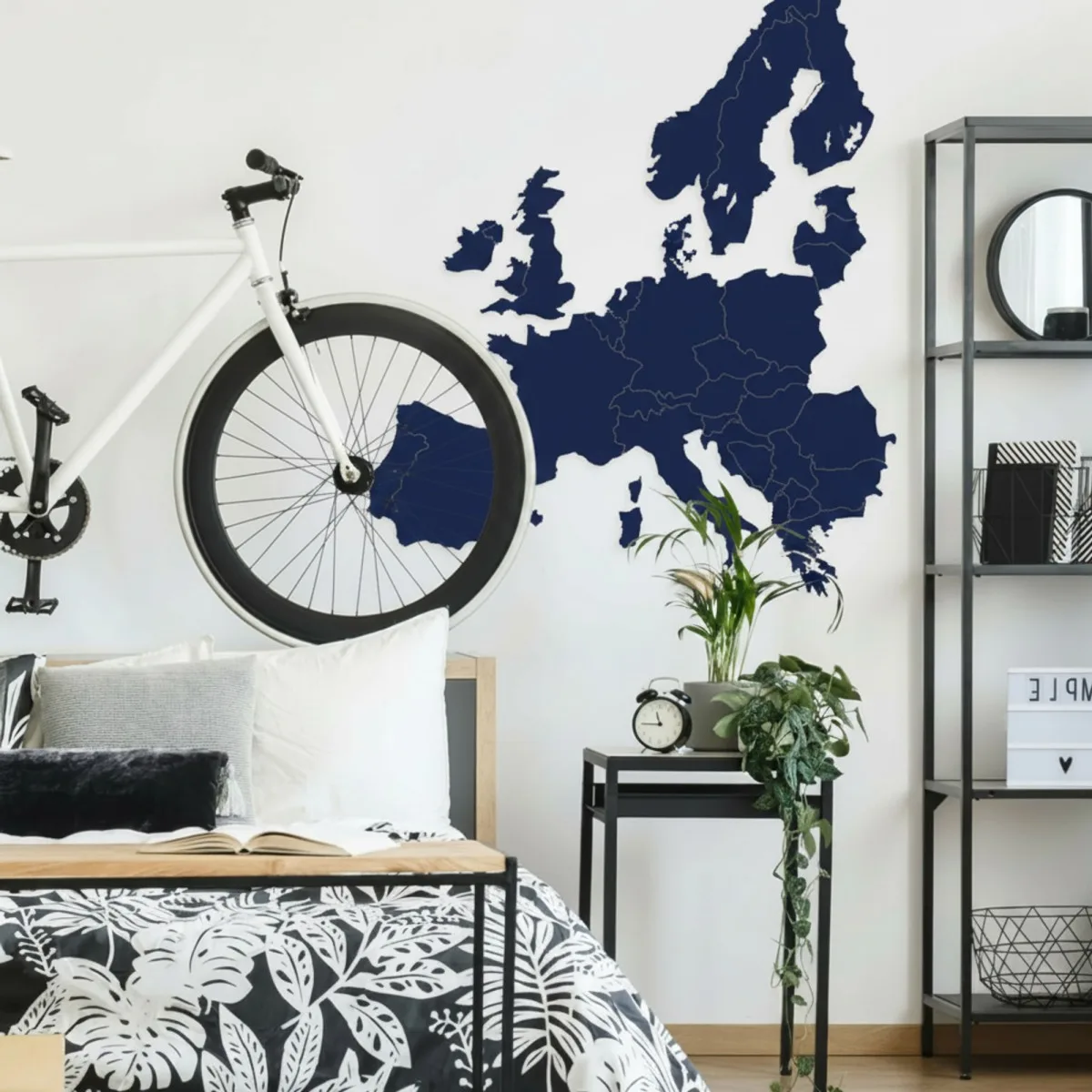 Wooden Map of Europe Wall Decor – Birch Plywood