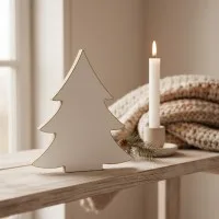 Plywood Fir Tree Decoration