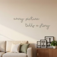 Birch Plywood Quote “Every Picture Tells a Story”