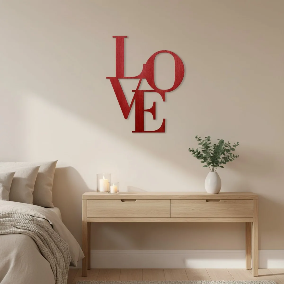 Love – Birch Plywood Wall Decor