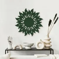 Décoration en bois contreplaqué flammes du soleil
