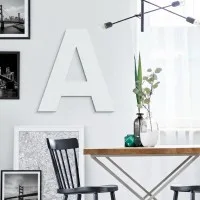 Wooden Letter (Swiss font) - Birch Plywood - Choose letter & size