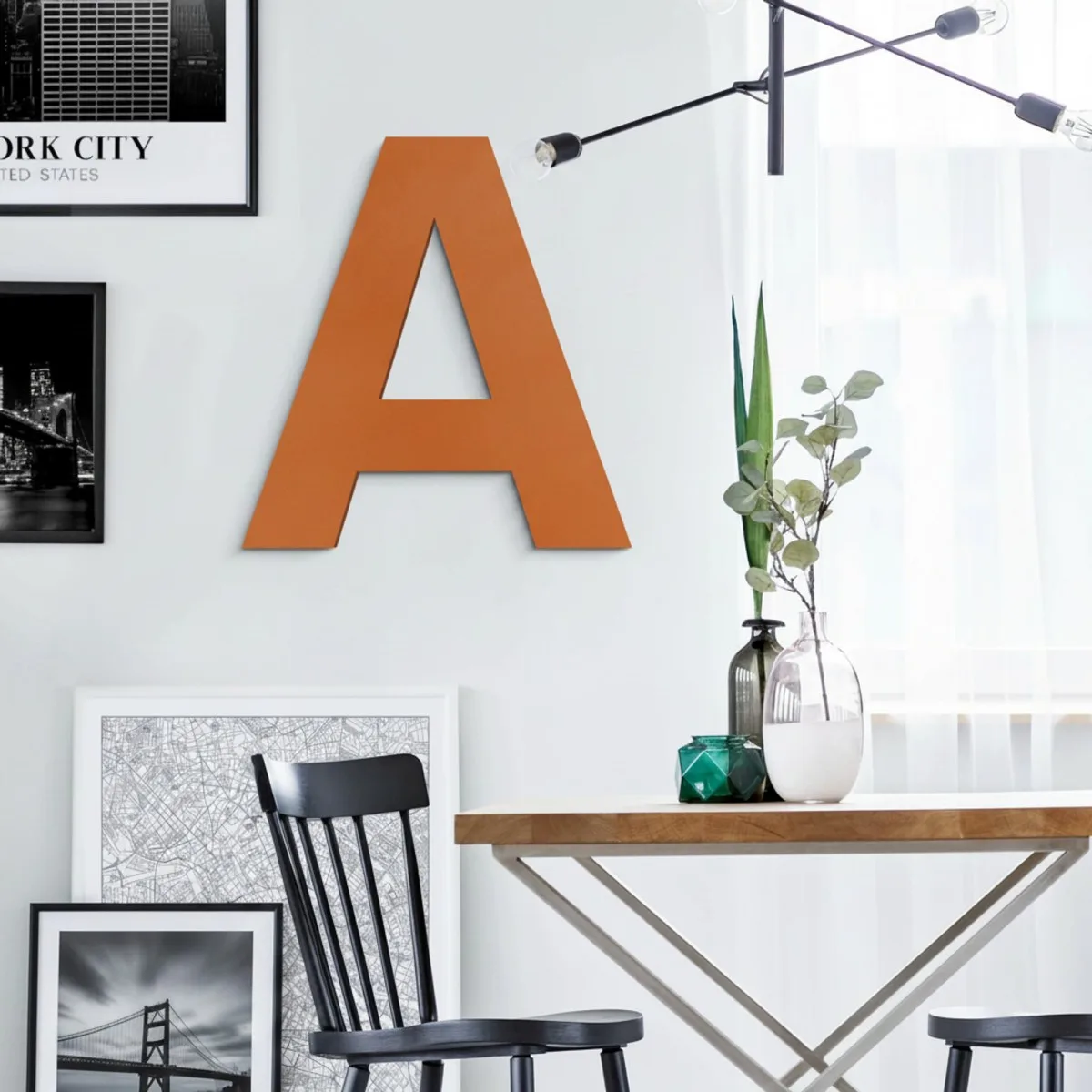 Wooden Letter (Swiss font) - Birch Plywood - Choose letter & size