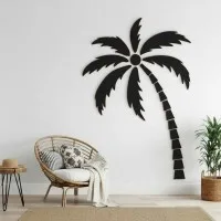 XXL Tropical Palm Tree Birch Plywood Wall Decoration