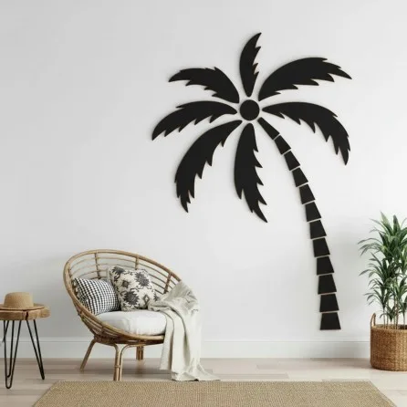 XXL Tropical Palm Tree Birch Plywood Wall Decoration