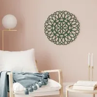 Birch Plywood Wall Decor – Flower of Life Mandala