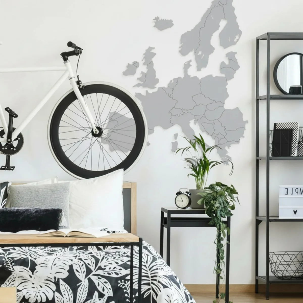 Wooden Map of Europe Wall Decor – Birch Plywood