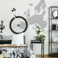 Wooden Map of Europe Wall Decor – Birch Plywood