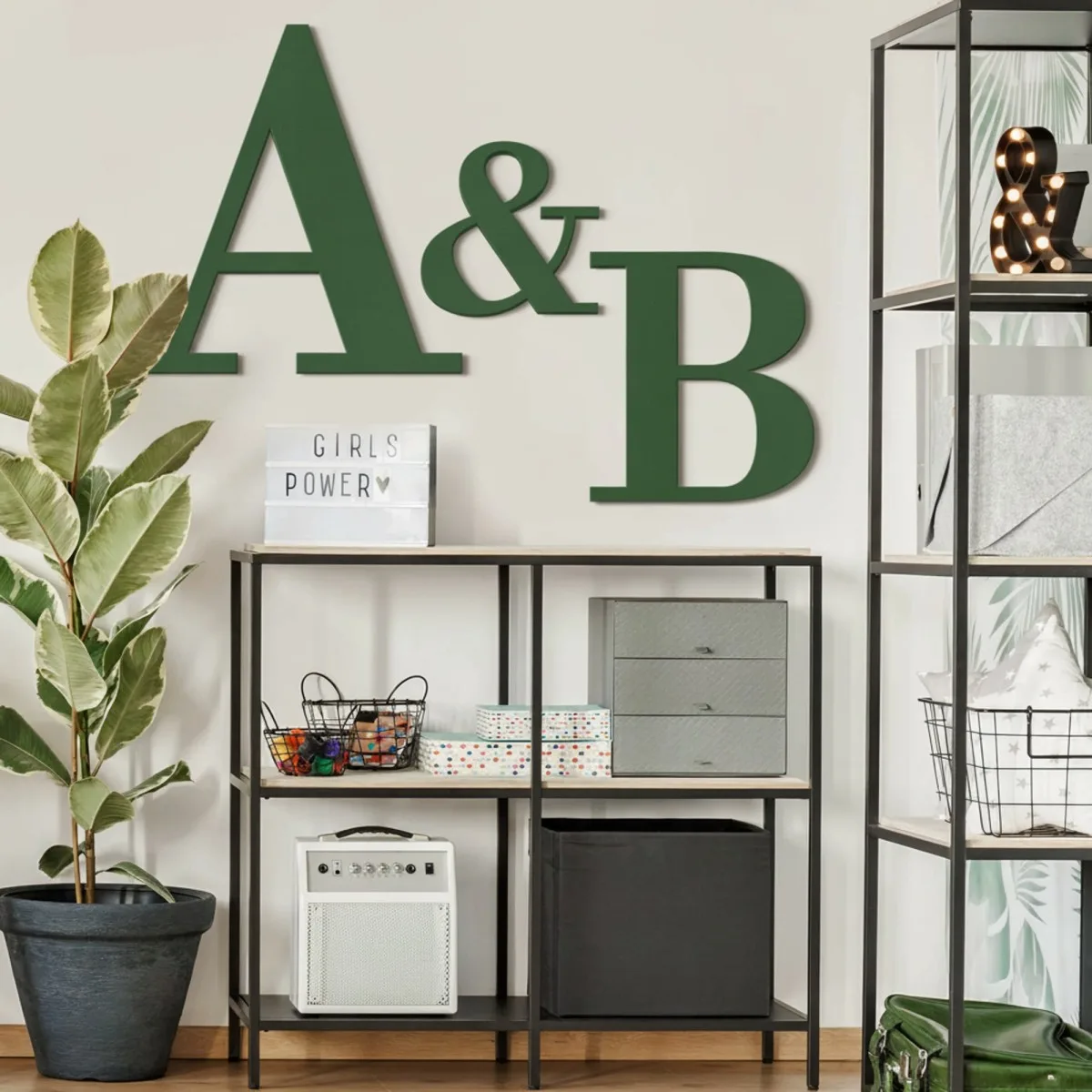 Plywood Wall Letters – Alphabet – Individual Letters – Bodoni