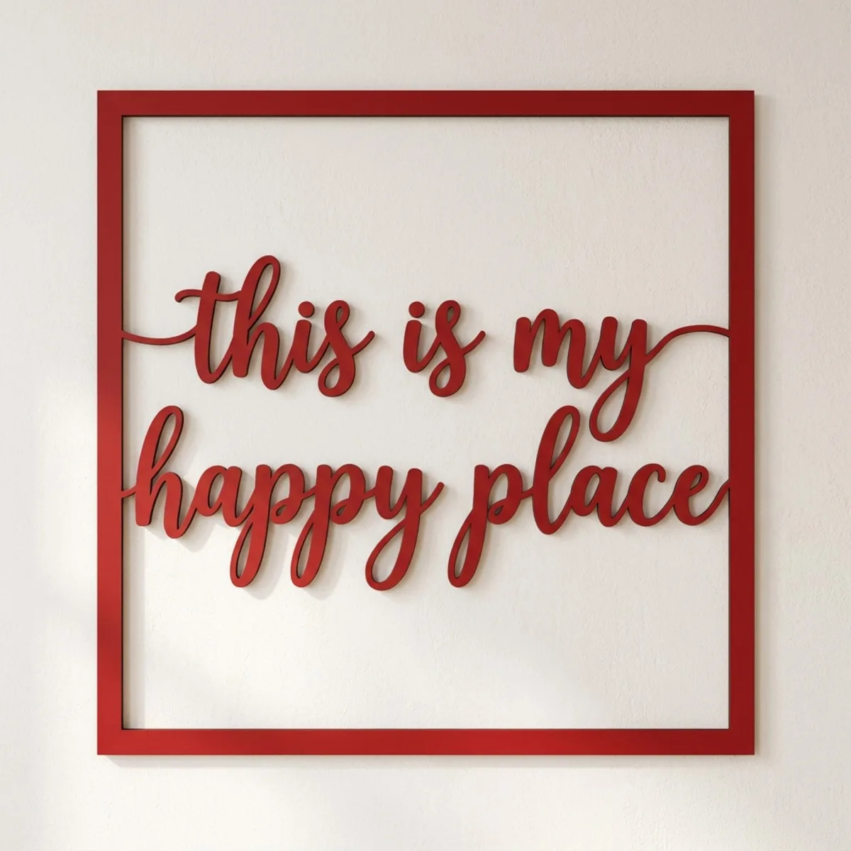 Décoration en contreplaqué this is my happy place