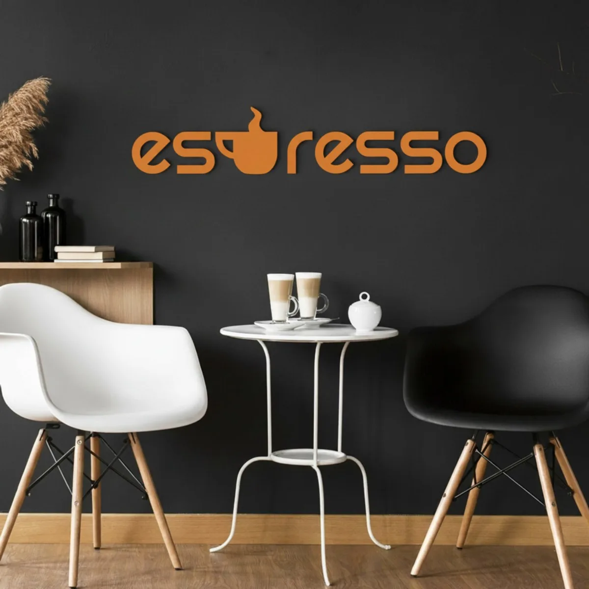 Plywood Wall Letters – Espresso