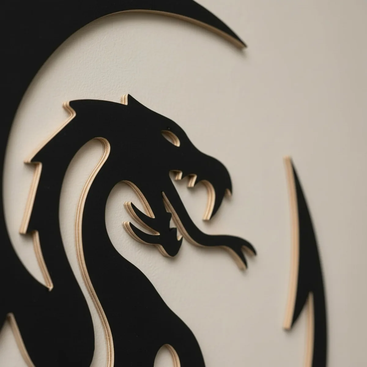 Dragon Round Wall Art