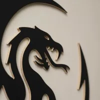 Dragon Round Wall Art