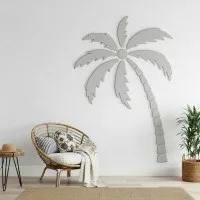XXL Tropical Palm Tree Birch Plywood Wall Decoration