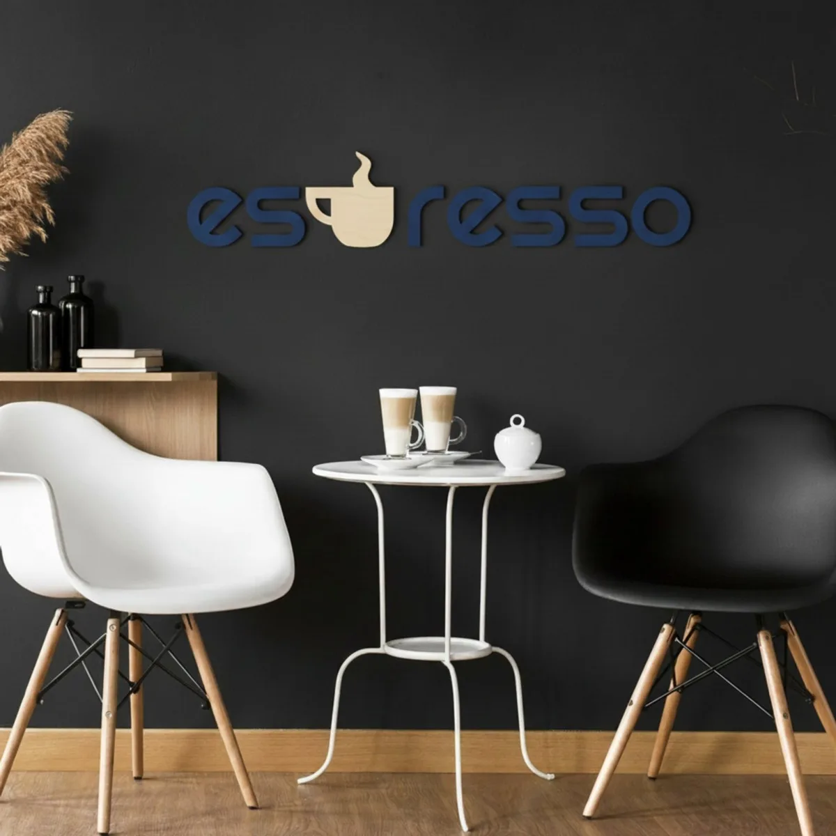 Plywood Wall Letters – Espresso