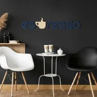 Plywood Wall Letters – Espresso