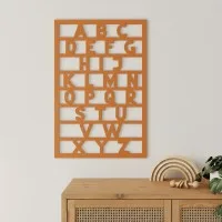 Birch Plywood Alphabet ABC – Nursery Wall Decor