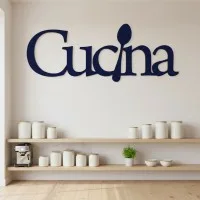 Cucina Kitchen Sign - Birch Plywood Wall Decor