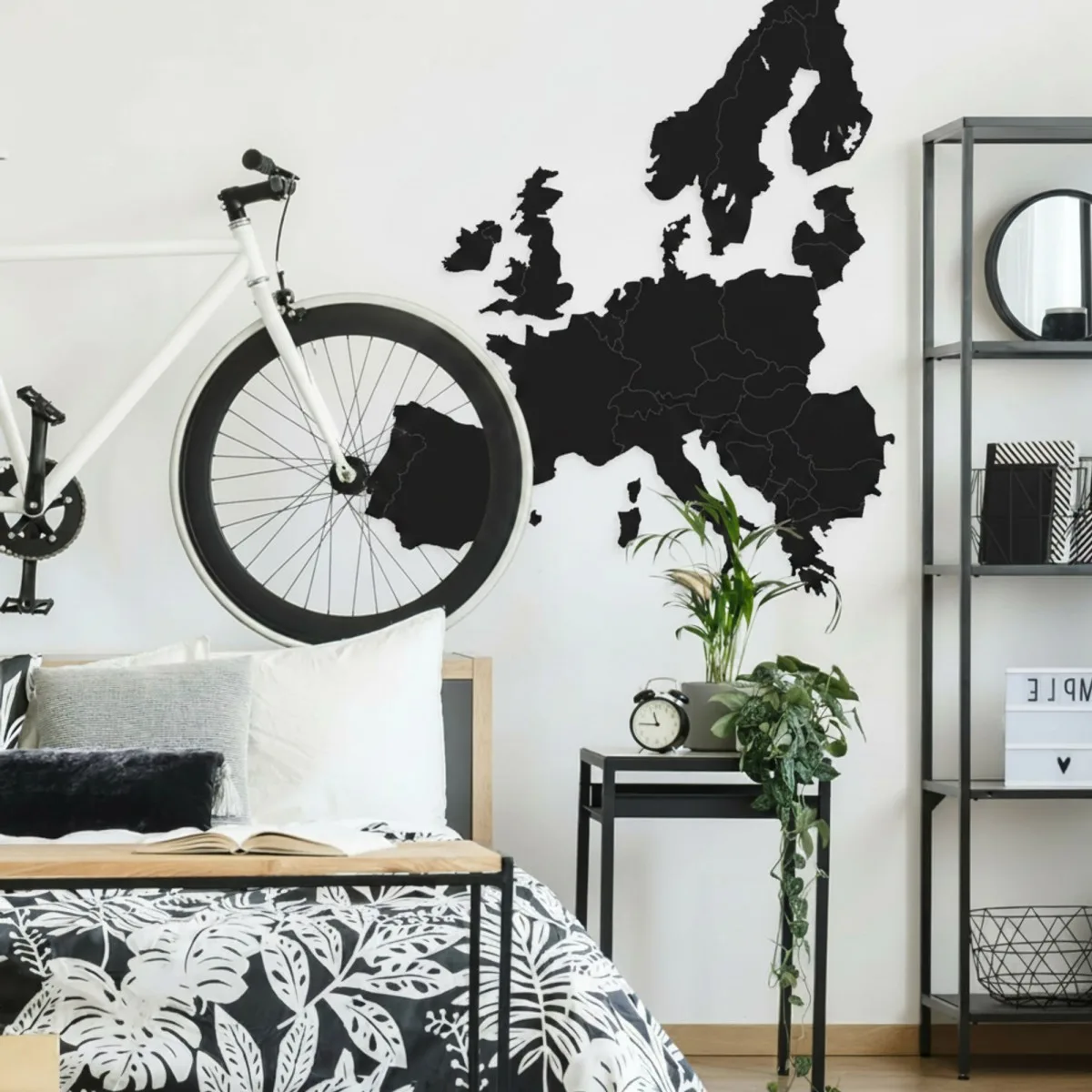 Wooden Map of Europe Wall Decor – Birch Plywood