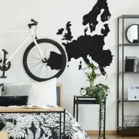 Wooden Map of Europe Wall Decor – Birch Plywood