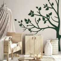 Arbre XXL mural, set de 84 pièces – Contreplaqué de bouleau