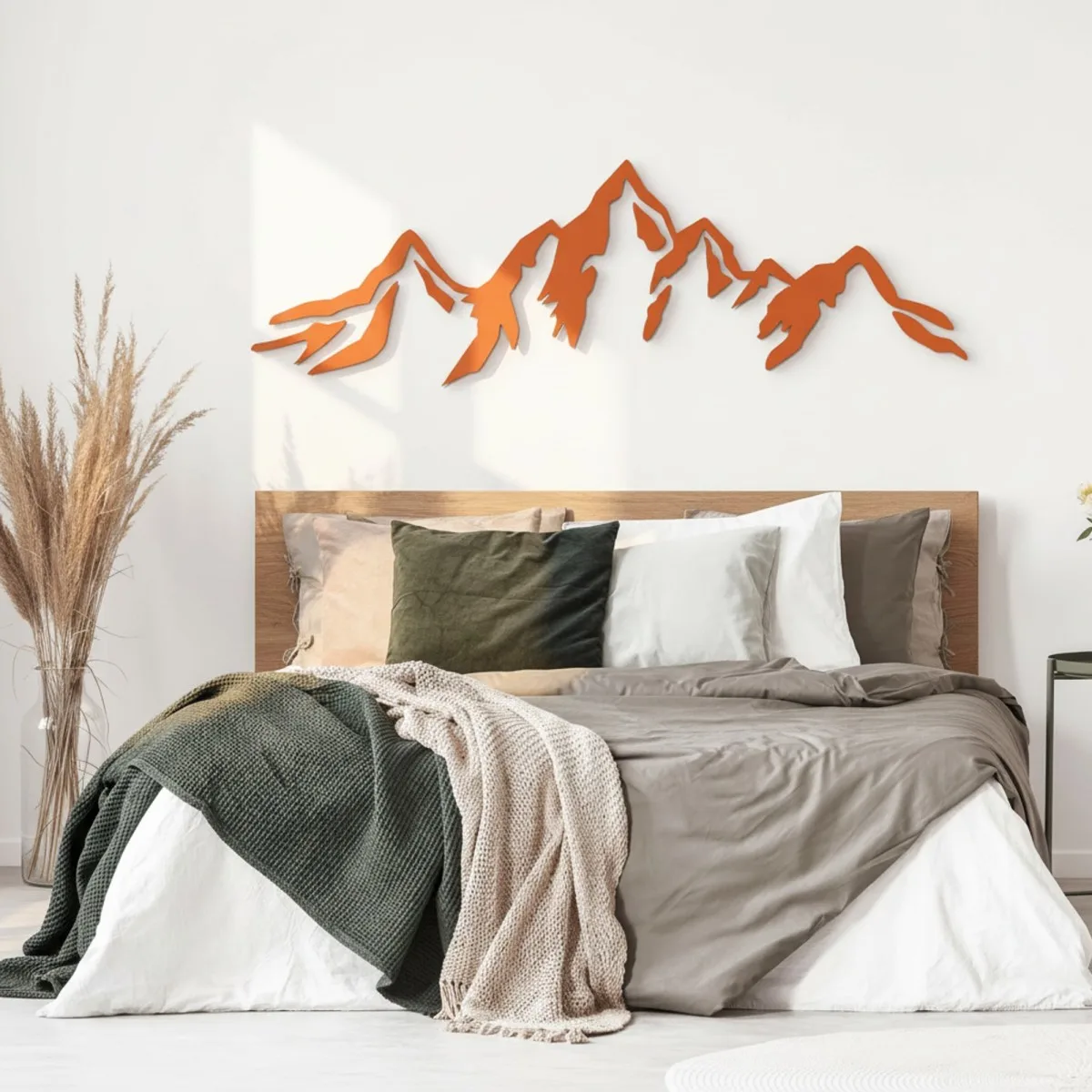 Décoration en contreplaqué - Montagne