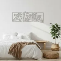 Leaf Set (3 pieces) – Birch Plywood Botanical Wall Decor