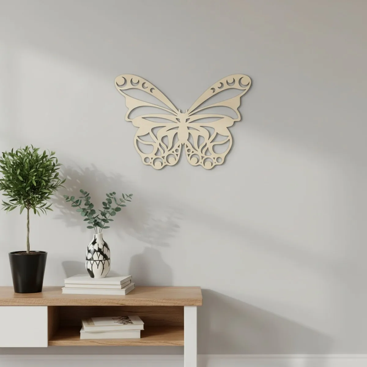 Décoration murale en contreplaqué de bouleau - Papillon