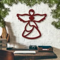 Décoration en bois - Ange - Contreplaqué de bouleau