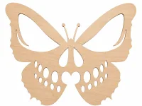 Wooden Butterfly Wall Panel