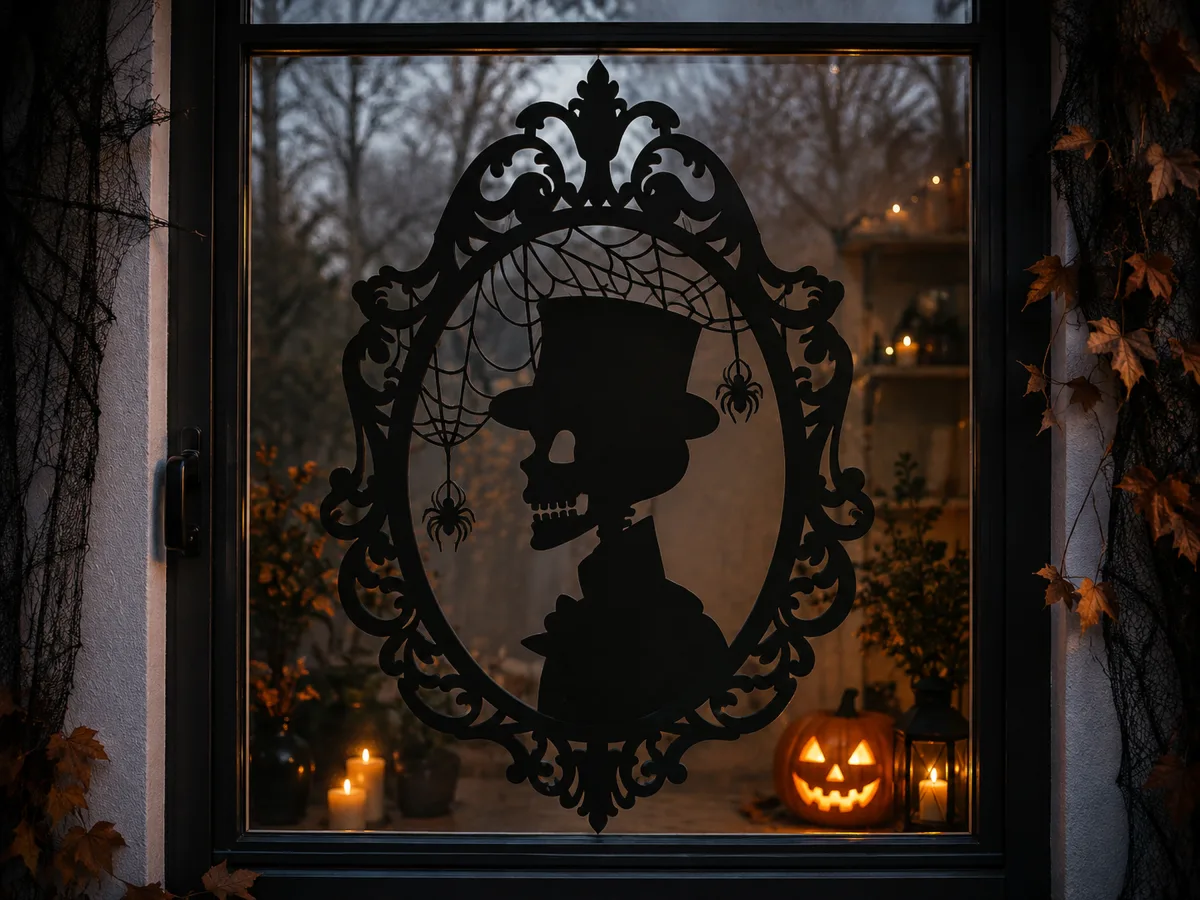 Skeleton In Top Hat Framed Panel