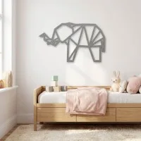 Multiplex decoratie - Origami olifant