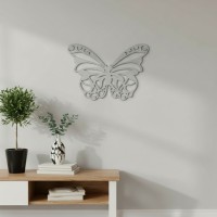 Décoration murale en contreplaqué de bouleau - Papillon