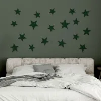 3D Décoration murale Set d'étoiles – Contreplaqué de bouleau pour chambre d'enfant | chambre