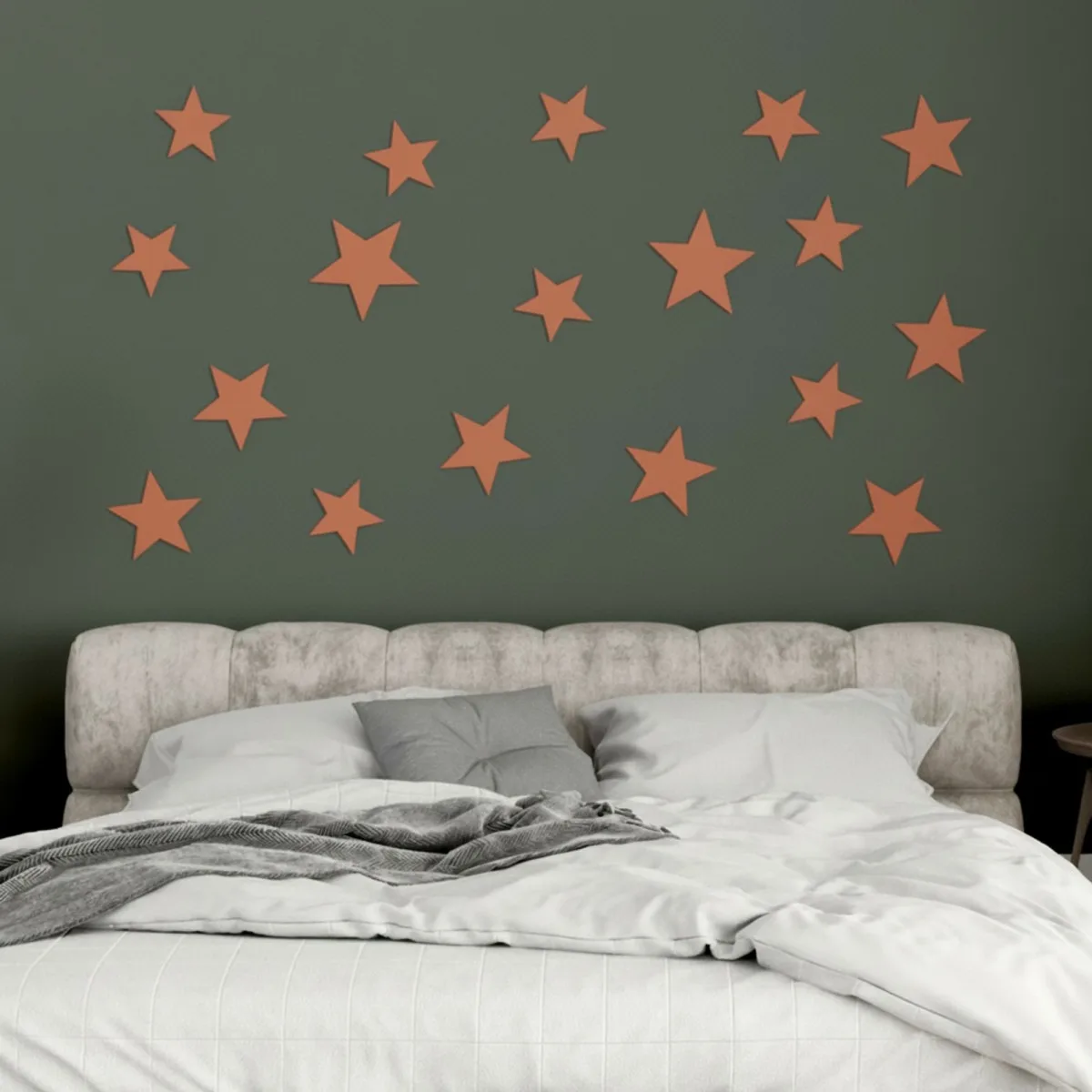 3D Décoration murale Set d'étoiles – Contreplaqué de bouleau pour chambre d'enfant | chambre