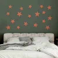 3D Décoration murale Set d'étoiles – Contreplaqué de bouleau pour chambre d'enfant | chambre