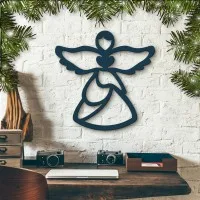 Décoration en bois - Ange - Contreplaqué de bouleau