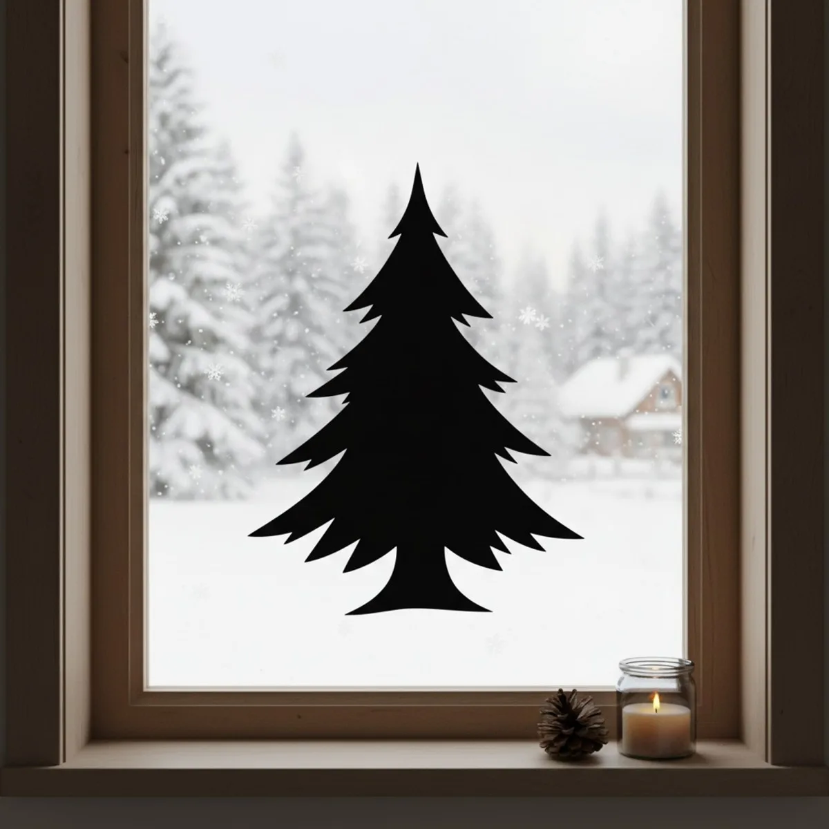 Pine Tree Wall Decor – Spruce Silhouette – Birch Plywood