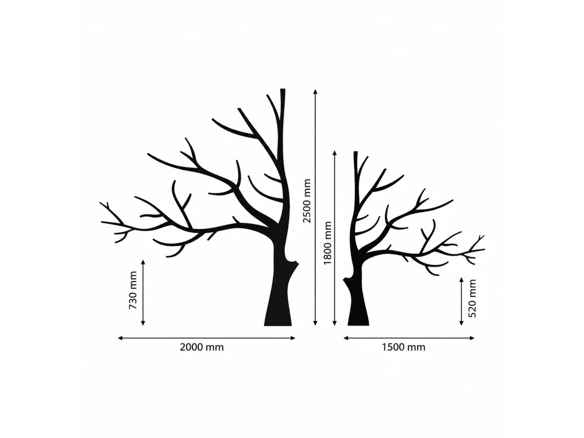 MDF Tree Wall Art Panel