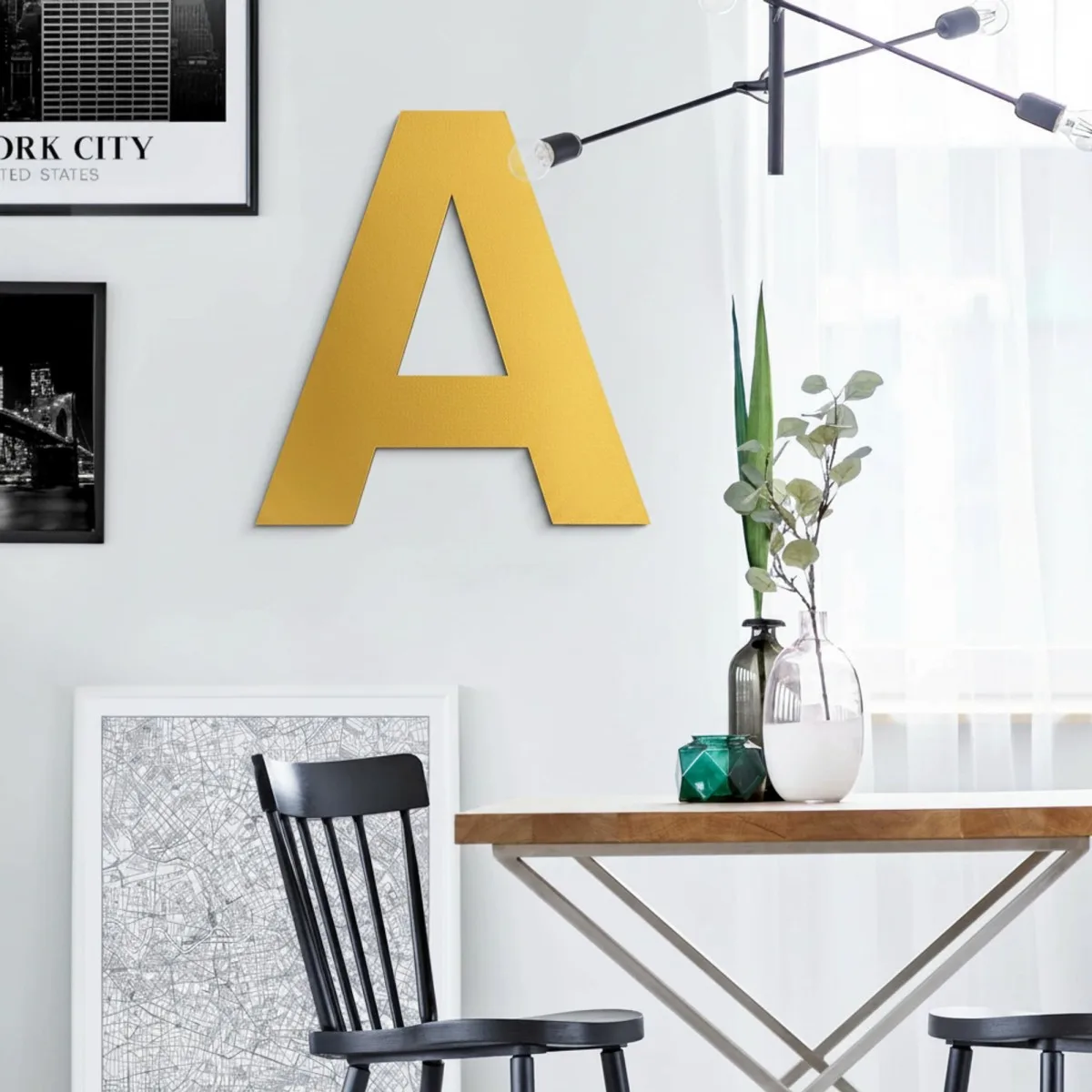 Wooden Letter (Swiss font) - Birch Plywood - Choose letter & size