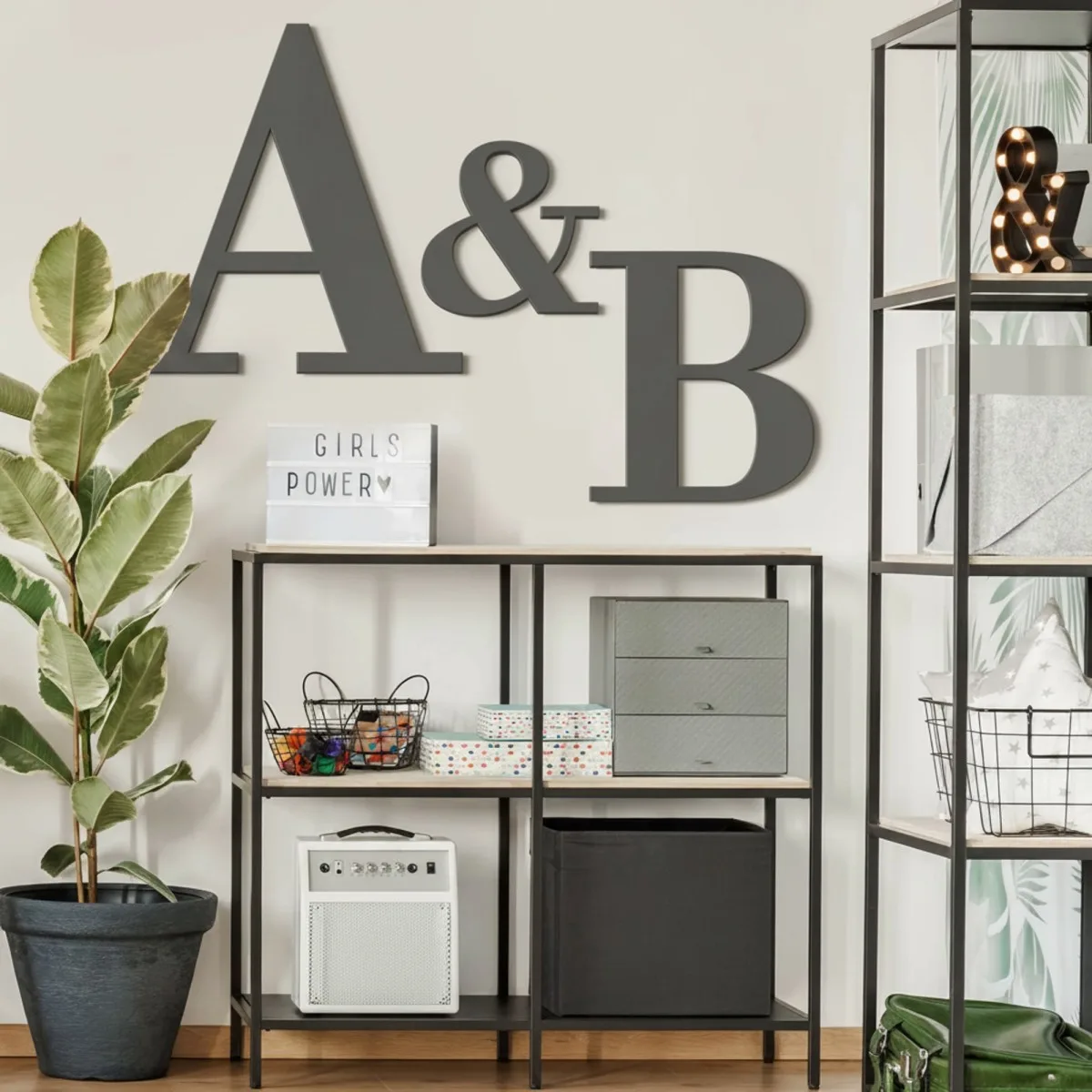 Plywood Wall Letters – Alphabet – Individual Letters – Bodoni