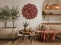 Wooden Mandala Laser-Cut