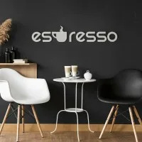 Plywood Wall Letters – Espresso