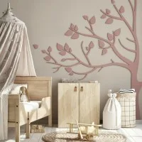 Arbre XXL mural, set de 84 pièces – Contreplaqué de bouleau