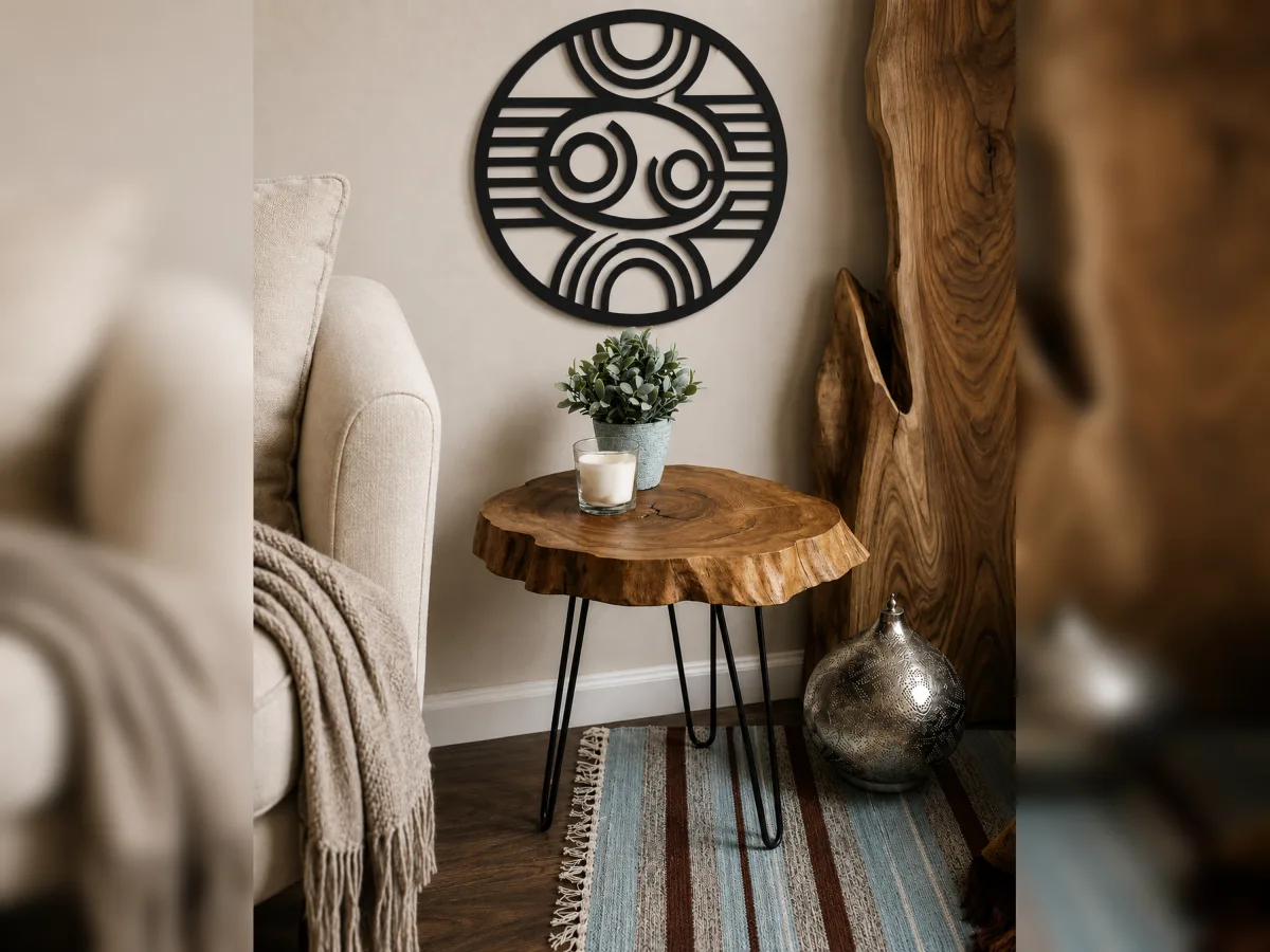 Wooden Wall Art Zodiac Sign Scorpio