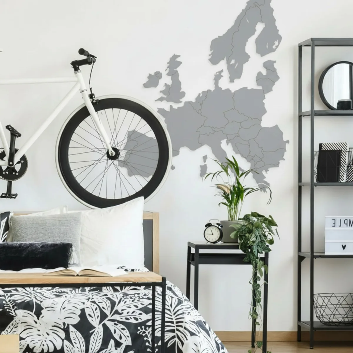 Wooden Map of Europe Wall Decor – Birch Plywood