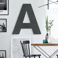 Wooden Letter (Swiss font) - Birch Plywood - Choose letter & size