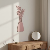 Multiplex houten decoratie: Boeket in een vaas
