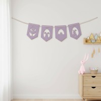 Easter Garland in Birch Plywood (4 Parts)